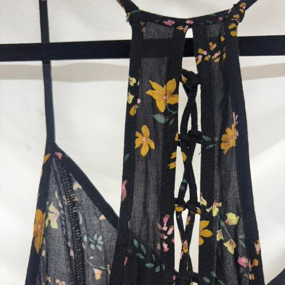 American eagle black floral lace up - Picture 2 of 5